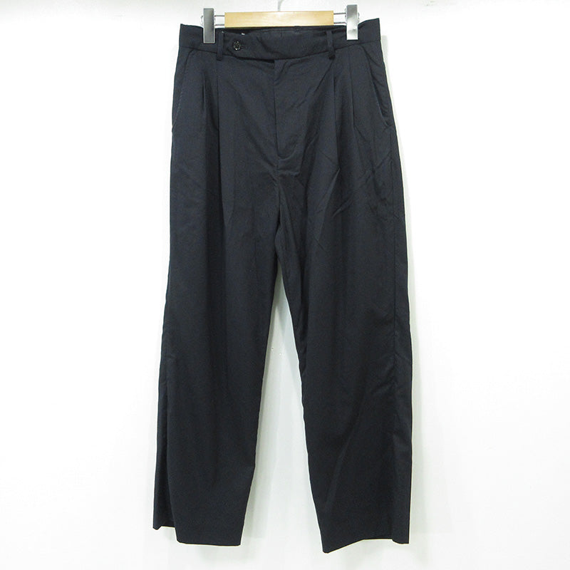 FARAH | ファーラー タックウールスラックス パンツ FR0501-M4009 ブラック サイズ：30【三重本店】