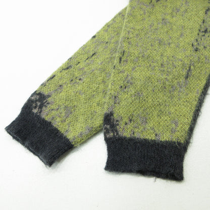 YOKE | ヨーク JACQUARD MOHAIR CARDIGAN カーディガン YK24FW0814S グレー×イエロー系 サイズ：2【三重本店】