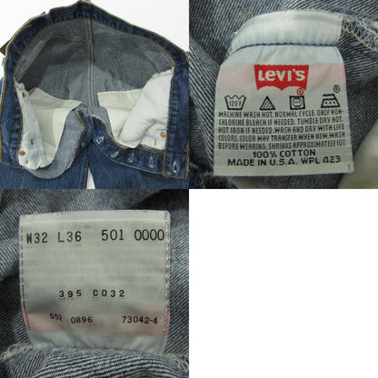 Levi's | リーバイス Lot. 501xx ボタンフライデニムパンツ 90's U.S.A.製 デニムパンツ ブルー サイズ：32【三重本店】