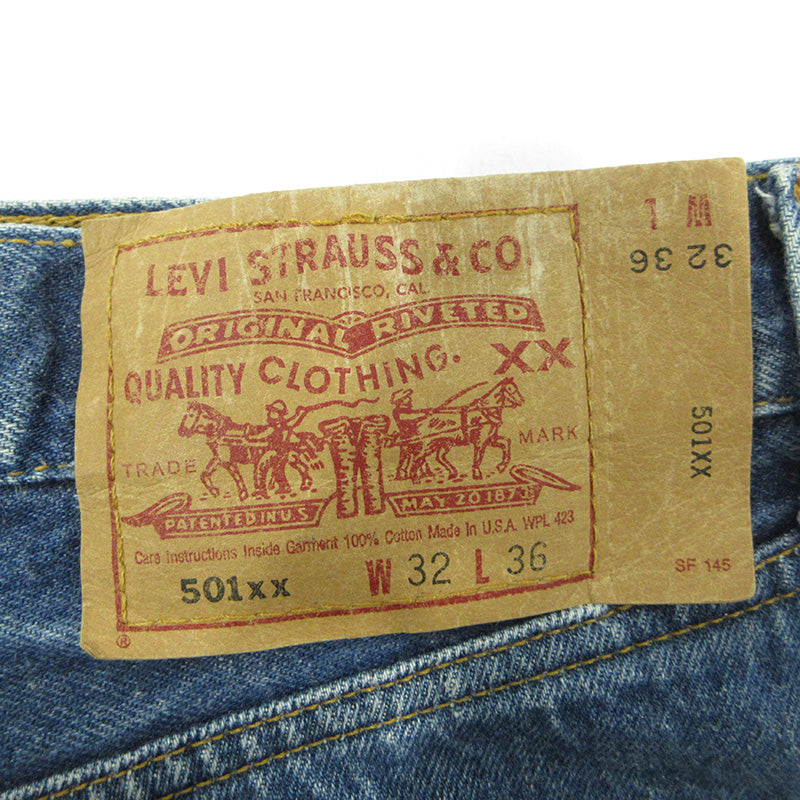 Levi's | リーバイス Lot. 501xx ボタンフライデニムパンツ 90's U.S.A.製 デニムパンツ ブルー サイズ：32【三重本店】