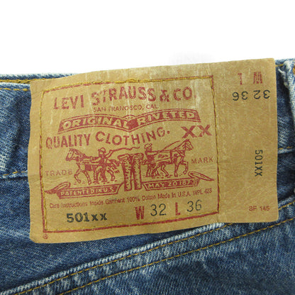 Levi's | リーバイス Lot. 501xx ボタンフライデニムパンツ 90's U.S.A.製 デニムパンツ ブルー サイズ：32【三重本店】