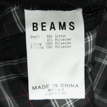 BEAMS | ビームス × SSZ エスエスズィー サンプル品 BERRY LONG COAT ベリーロングコート 中綿ジャケット 中綿ジャケット 18F-SK008 ブラック サイズ：S【三重本店】