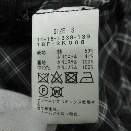 BEAMS | ビームス × SSZ エスエスズィー サンプル品 BERRY LONG COAT ベリーロングコート 中綿ジャケット 中綿ジャケット 18F-SK008 ブラック サイズ：S【三重本店】