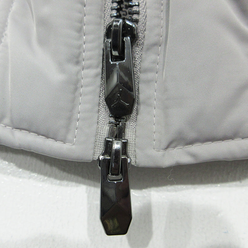 JORDAN | ジョーダン MA-1 ロゴワッペンフライトジャケット 裏ボア中綿ジャケット ミリタリージャケット AV2598-059 グレー サイズ：M【三重本店】