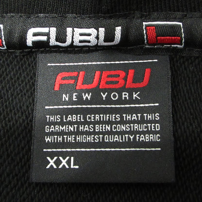 FUBU | フブ ロゴ刺繍長袖パーカー パーカー FAM-42704 ブラック サイズ：XXL【三重本店】