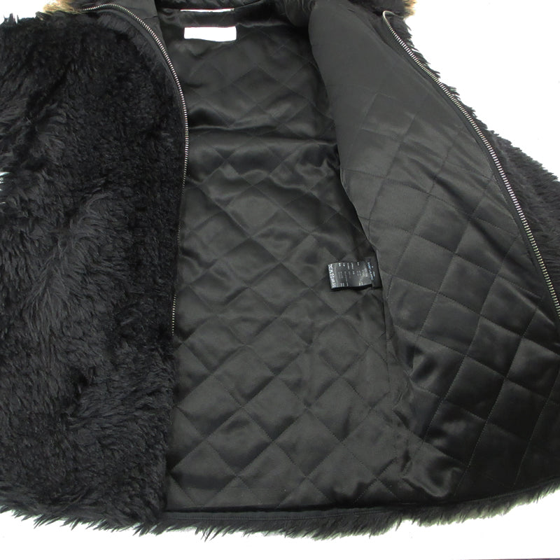SAINT LAURENT | サンローラン ラクーンファージャケット その他アウター 531195 ブラック サイズ：42【三重本店】
