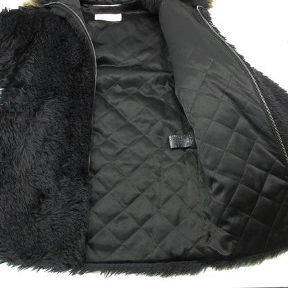 SAINT LAURENT | サンローラン ラクーンファージャケット その他アウター 531195 ブラック サイズ：42【三重本店】
