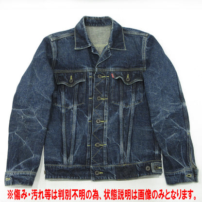 JELADO | ジェラード 3rd 開襟デニムジャケット USED加工Gジャン ダメージ加工 デニム ネイビー インディゴ サイズ：1【三重本店】