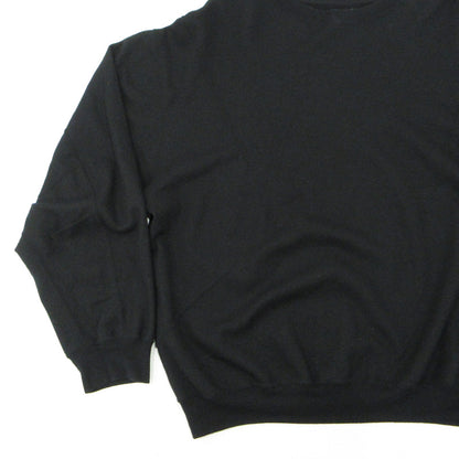 Jieda | ジエダ SWITCHING WOOL CREW スイッチングウールクルーセーター ウール長袖ニット ニット OLCT16 ブラック サイズ：2【三重本店】