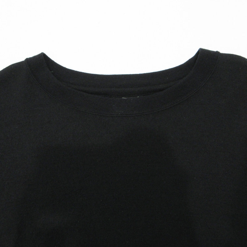 Jieda | ジエダ SWITCHING WOOL CREW スイッチングウールクルーセーター ウール長袖ニット ニット OLCT16 ブラック サイズ：2【三重本店】