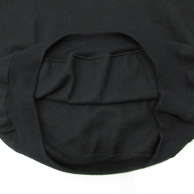 Jieda | ジエダ SWITCHING WOOL CREW スイッチングウールクルーセーター ウール長袖ニット ニット OLCT16 ブラック サイズ：2【三重本店】