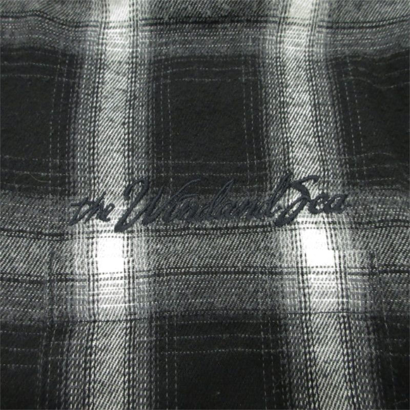 WIND AND SEA | ウィンダンシーウインダンシー ×THE ROLLING STONES 長袖シャツ ブラック×ホワイト サイズ：L【三重本店】