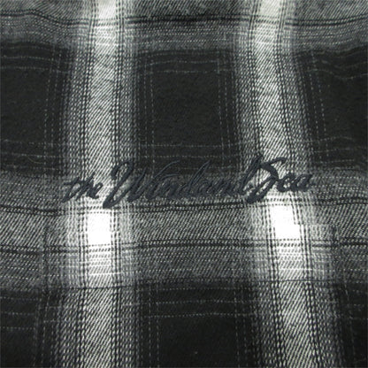WIND AND SEA | ウィンダンシーウインダンシー ×THE ROLLING STONES 長袖シャツ ブラック×ホワイト サイズ：L【三重本店】