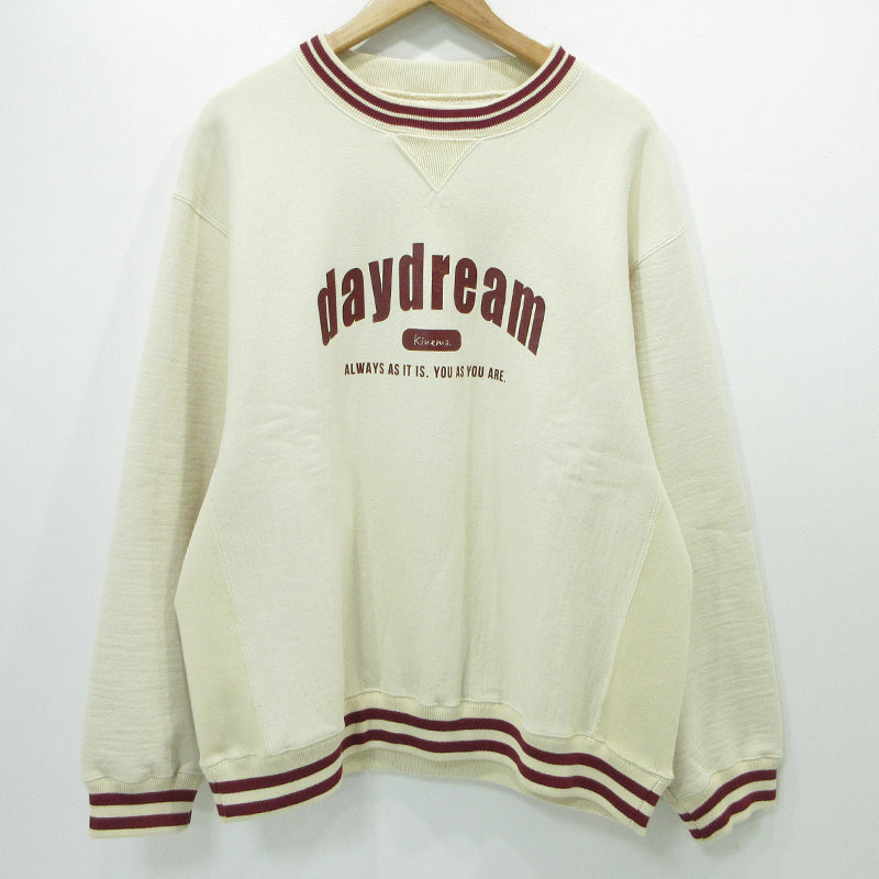 KINEMA | キネマ スウェット KNM-21AW-TS03 アイボリー サイズ：L【三重本店】