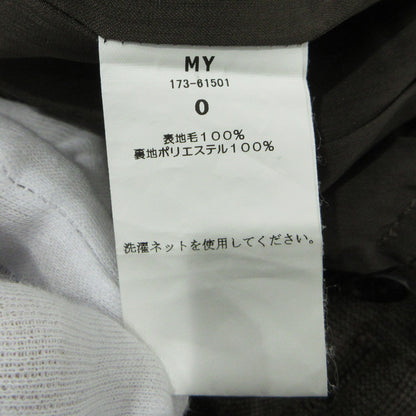MY | マイ 総柄ウールパンツ チェック柄 その他ボトムス 173-61501 ブラウン【三重本店】