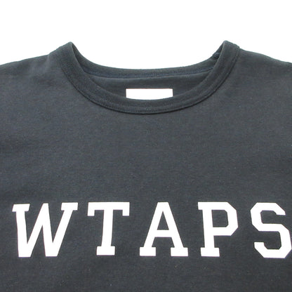 W)TAPS | ダブルタップス 長袖Ｔシャツ 251atdt-csm18 ネイビー サイズ：3【三重本店】