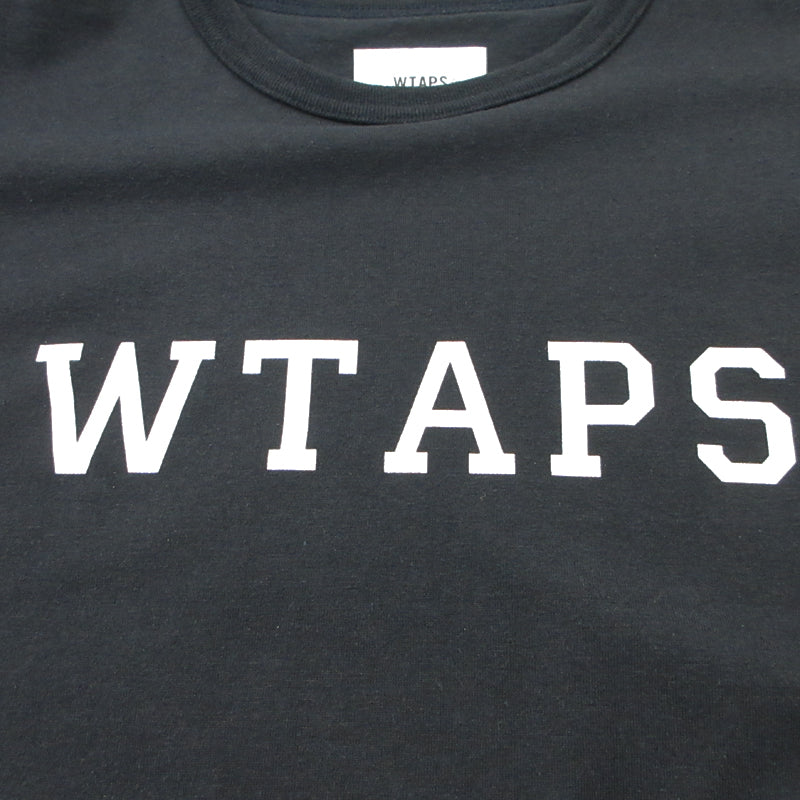 W)TAPS | ダブルタップス 長袖Ｔシャツ 251atdt-csm18 ネイビー サイズ：3【三重本店】
