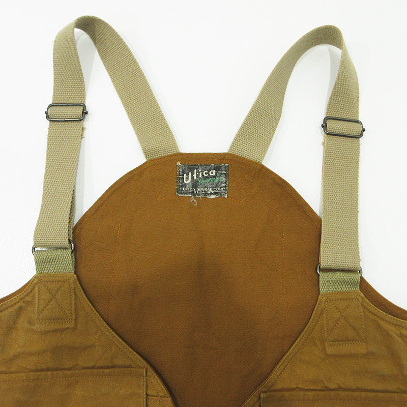 OLD | オールド UTICA DUXBAK ユーティカダックスバック マルチポケットベスト 30's～40's ベスト ライトブラウン サイズ：不明【三重本店】