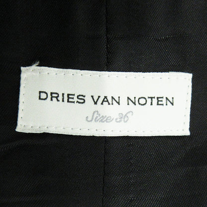 DRIES VAN NOTEN | ドリスヴァンノッテン 総柄切替えキャミワンピース ストライプ柄 ワンピース ネイビー×ブラック サイズ：36【三重本店】