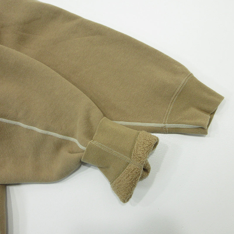 W)TAPS | ダブルタップス ロゴ刺繍長袖パーカー パーカー 212ATDT-CSM25 ベージュ サイズ：4【三重本店】