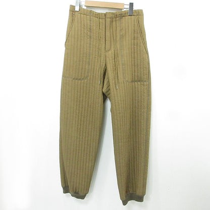 ANUKE | アンヌーク Quilting Line Pants キルティングラインパンツ 中綿パンツ その他ボトムス 62420710 カーキグリーン オリーブ サイズ：38【三重本店】