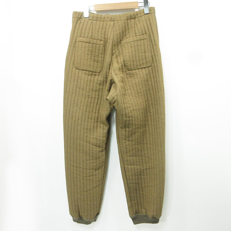 ANUKE | アンヌーク Quilting Line Pants キルティングラインパンツ 中綿パンツ その他ボトムス 62420710 カーキグリーン オリーブ サイズ：38【三重本店】