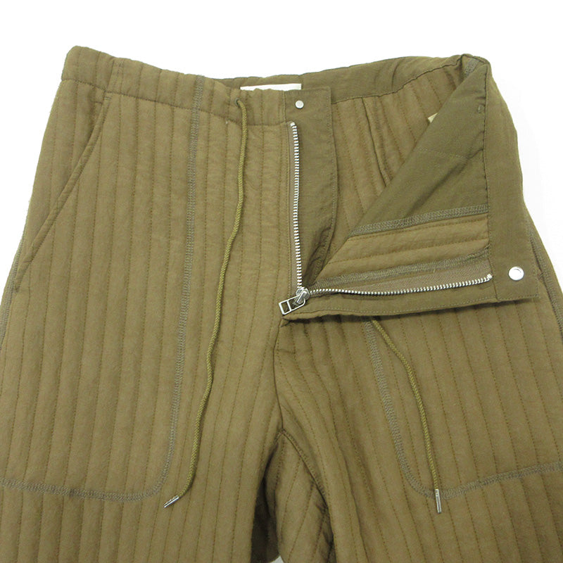 ANUKE | アンヌーク Quilting Line Pants キルティングラインパンツ 中綿パンツ その他ボトムス 62420710 カーキグリーン オリーブ サイズ：38【三重本店】