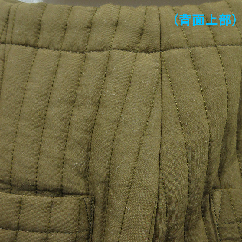 ANUKE | アンヌーク Quilting Line Pants キルティングラインパンツ 中綿パンツ その他ボトムス 62420710 カーキグリーン オリーブ サイズ：38【三重本店】