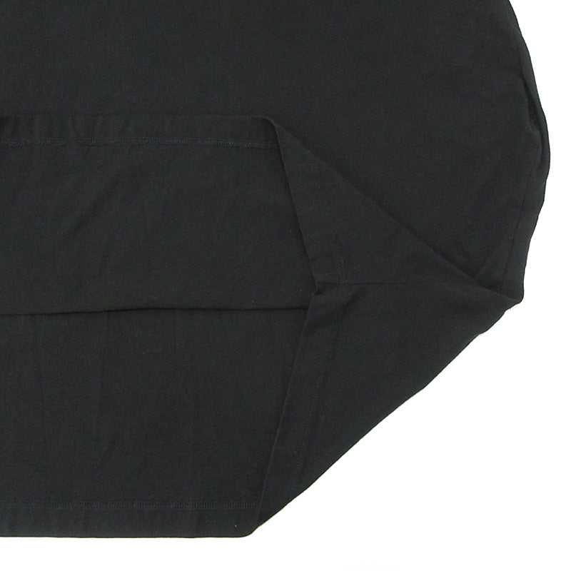 Yohji Yamamoto | ヨウジヤマモト REGULATION レギュレーション Vネック長袖ワンピース Tシャツワンピース ワンピース FT-T83-002 ブラック サイズ：2【三重本店】