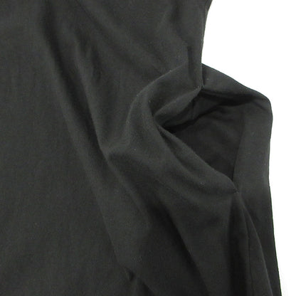Yohji Yamamoto | ヨウジヤマモト REGULATION レギュレーション Vネック長袖ワンピース Tシャツワンピース ワンピース FT-T83-002 ブラック サイズ：2【三重本店】