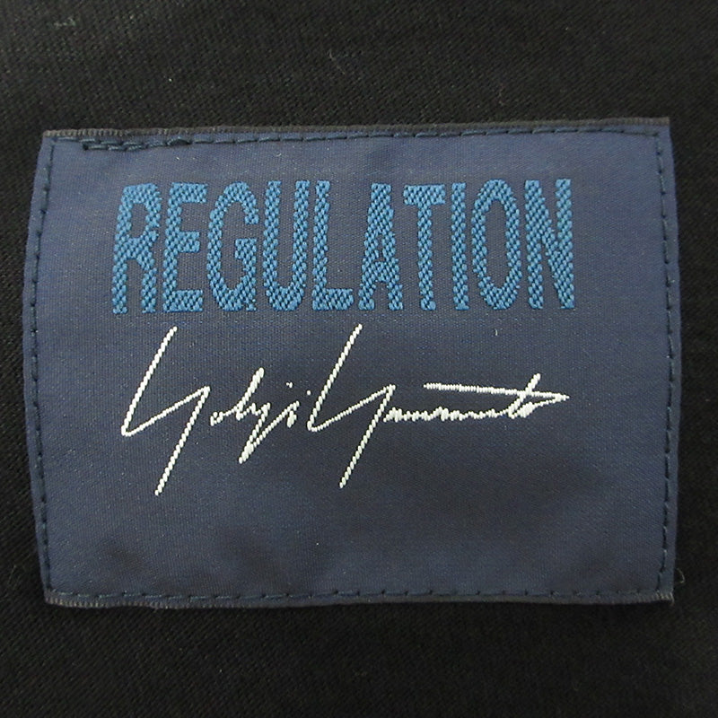 Yohji Yamamoto | ヨウジヤマモト REGULATION レギュレーション Vネック長袖ワンピース Tシャツワンピース ワンピース FT-T83-002 ブラック サイズ：2【三重本店】