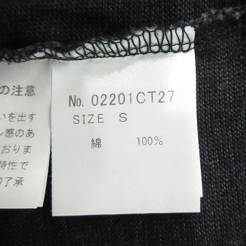 HYSTERIC GLAMOUR | ヒステリックグラマー 胸ポケット付きロゴプリント半袖Tシャツ 半袖Ｔシャツ 02201CT27 ブラック サイズ：S【三重本店】