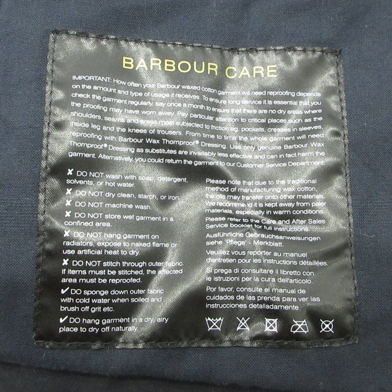 Barbour | バーブァー ENDURANCE WAX JACKET その他アウター 1902207 ダークネイビー サイズ：34【三重本店】