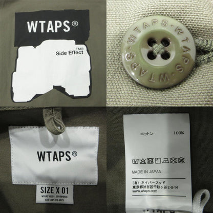 W)TAPS | ダブルタップス ジャングル 長袖シャツ 192WVDT-SHM03 ブラウン系 サイズ：1【三重本店】