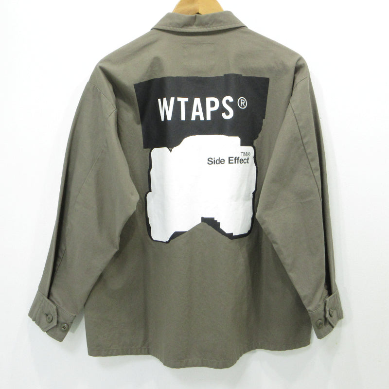W)TAPS | ダブルタップス ジャングル 長袖シャツ 192WVDT-SHM03 ブラウン系 サイズ：1【三重本店】