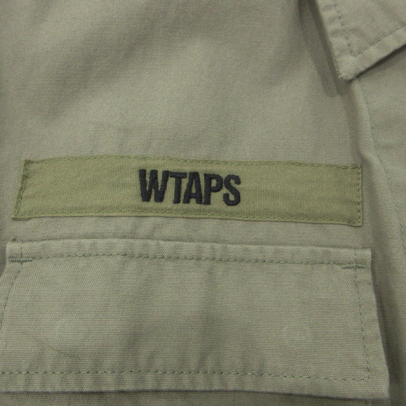 W)TAPS | ダブルタップス ジャングル 長袖シャツ 192WVDT-SHM03 ブラウン系 サイズ：1【三重本店】