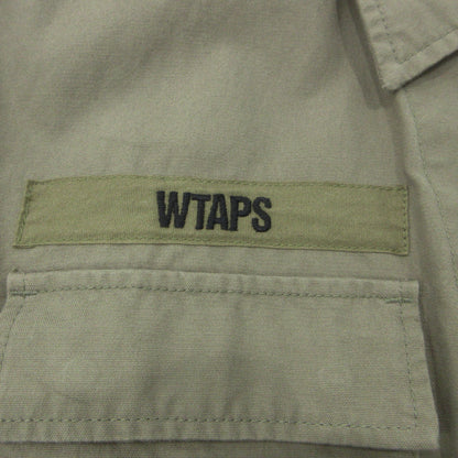 W)TAPS | ダブルタップス ジャングル 長袖シャツ 192WVDT-SHM03 ブラウン系 サイズ：1【三重本店】