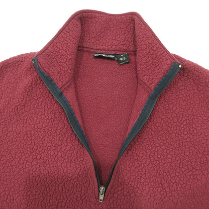 patagonia | パタゴニア シンチラハーフジップ 90's 雪なしタグ U.S.A.製 ロゴワッペンハーフジップフリースプルオーバージャケット その他トップス ワインレッド ボルドー サイズ：M【三重本店】