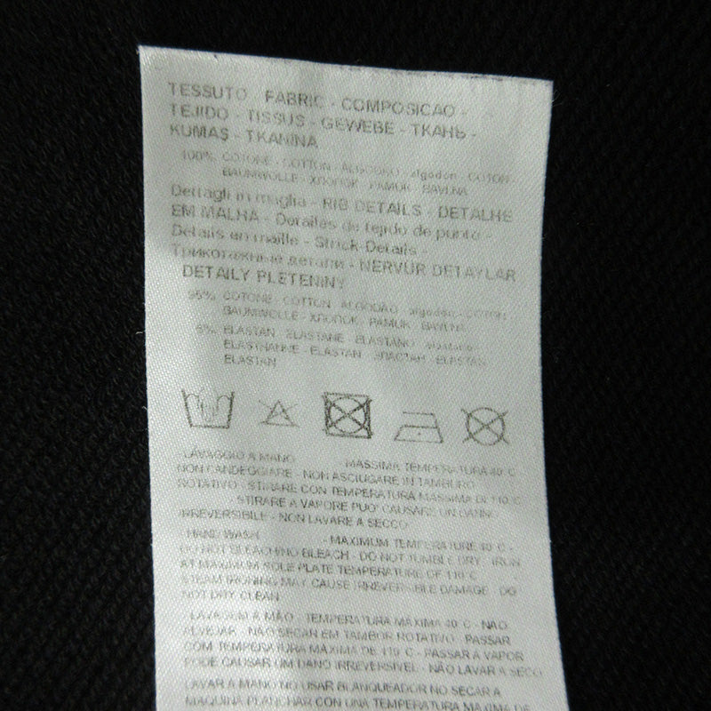 ARMANI EXCHANGE | アルマーニエクスチェンジ スタッズロゴプリント長袖スウェットシャツ スウェット 8NYM01 YJ68Z ブラック サイズ：XS【三重本店】