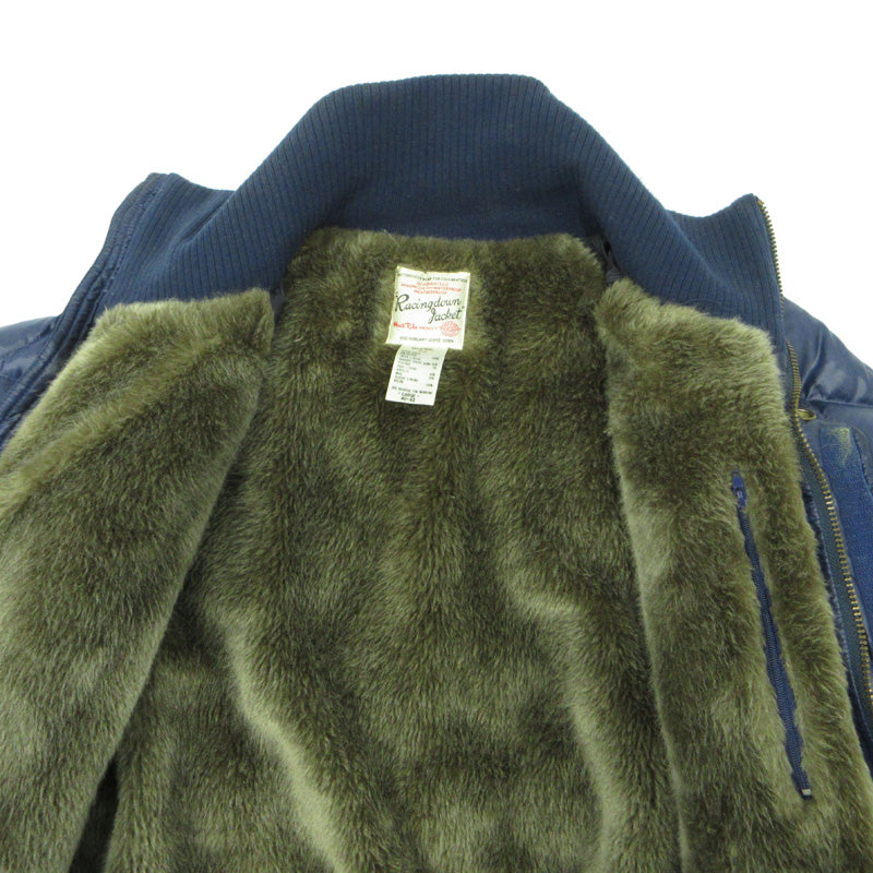 WEST RIDE | ウエストライド RACING DOWN JACKET レーシングダウンジャケット 裏ボア ダウンジャケット HJ-02 ネイビー サイズ：L【三重本店】