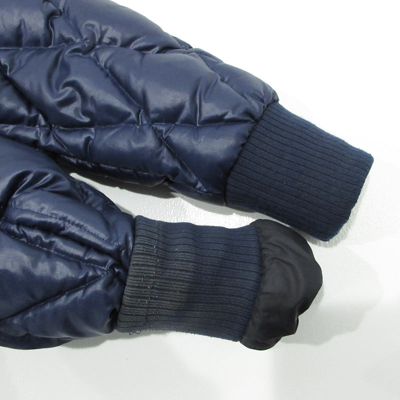 WEST RIDE | ウエストライド RACING DOWN JACKET レーシングダウンジャケット 裏ボア ダウンジャケット HJ-02 ネイビー サイズ：L【三重本店】