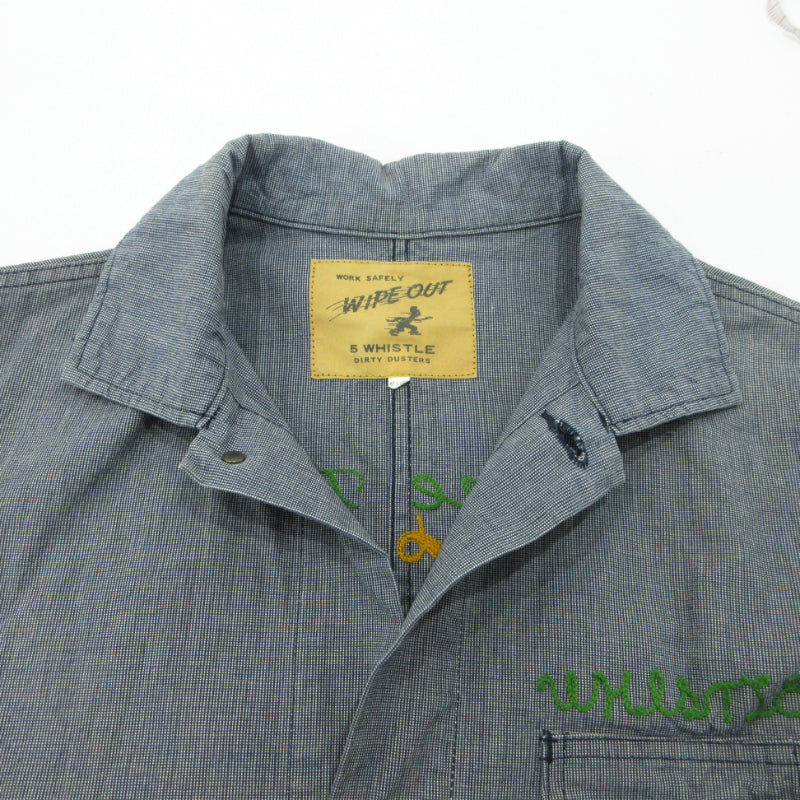 WipeOut | ワイプアウト 5whistle mccrum's duster coat その他アウター WJ-1701A ブルー サイズ：M【三重本店】