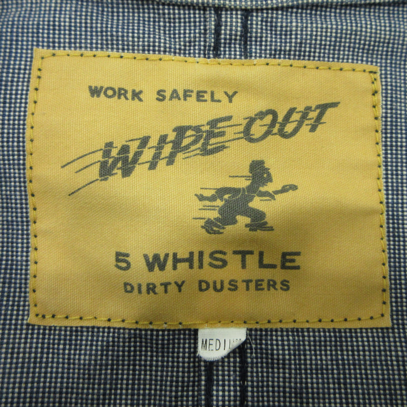 WipeOut | ワイプアウト 5whistle mccrum's duster coat その他アウター WJ-1701A ブルー サイズ：M【三重本店】