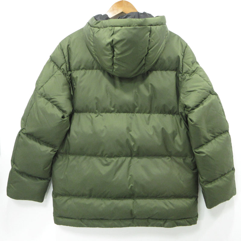 Paul Smith | ポール・スミス スポーツストライプ フーデッドダウンブルゾン 中綿ジャケット 242701 カーキ サイズ：M【三重本店】