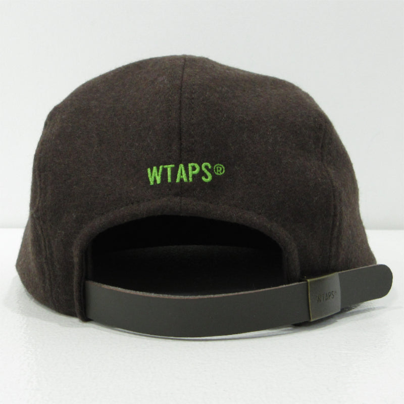 W)TAPS | ダブルタップス WONY. Flannel. Synthetic キャップ 252HCDT-HT04 ブラウン【三重本店】