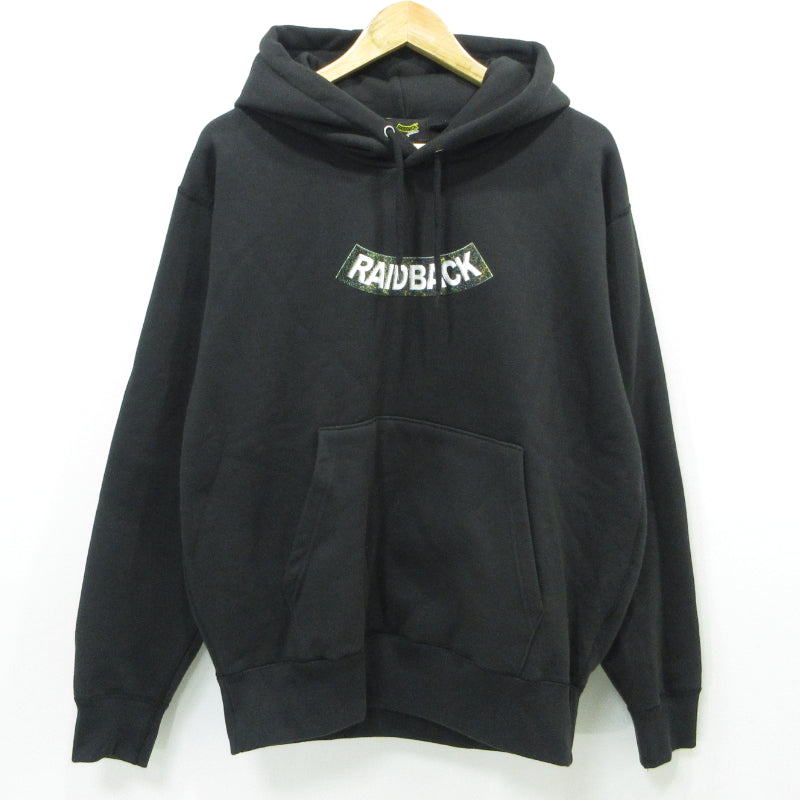 RAIDBACK FABRIC | レイドバックファブリック HOODIE パーカー ブラック サイズ：M【三重本店】