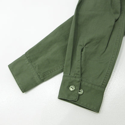 CHALLENGER | チャレンジャー SNAKING LOGO WORK SHIRT スネークロゴワークシャツ 長袖シャツ CLG-SH 025-012 カーキ サイズ：M【三重本店】