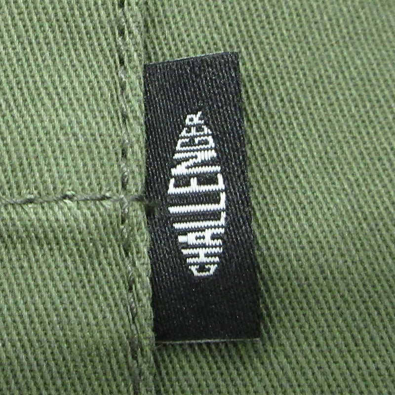 CHALLENGER | チャレンジャー SNAKING LOGO WORK SHIRT スネークロゴワークシャツ 長袖シャツ CLG-SH 025-012 カーキ サイズ：M【三重本店】