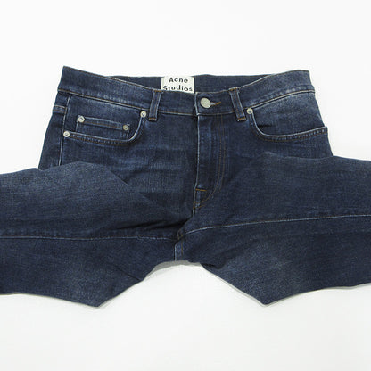 ACNE STUDIOS | アクネストゥディオズ THIN SP ANIEL VINT ジップフライデニムパンツ ストレッチ デニムパンツ ネイビー インディゴ サイズ：31【三重本店】