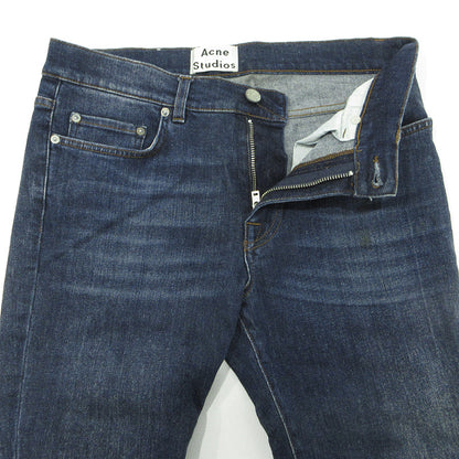 ACNE STUDIOS | アクネストゥディオズ THIN SP ANIEL VINT ジップフライデニムパンツ ストレッチ デニムパンツ ネイビー インディゴ サイズ：31【三重本店】
